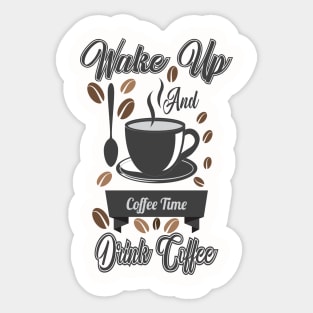 Wake Up Sticker